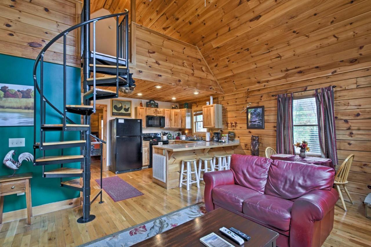 Bryson City Vacation Rental With Hot Tub And Fire Pit! Екстер'єр фото