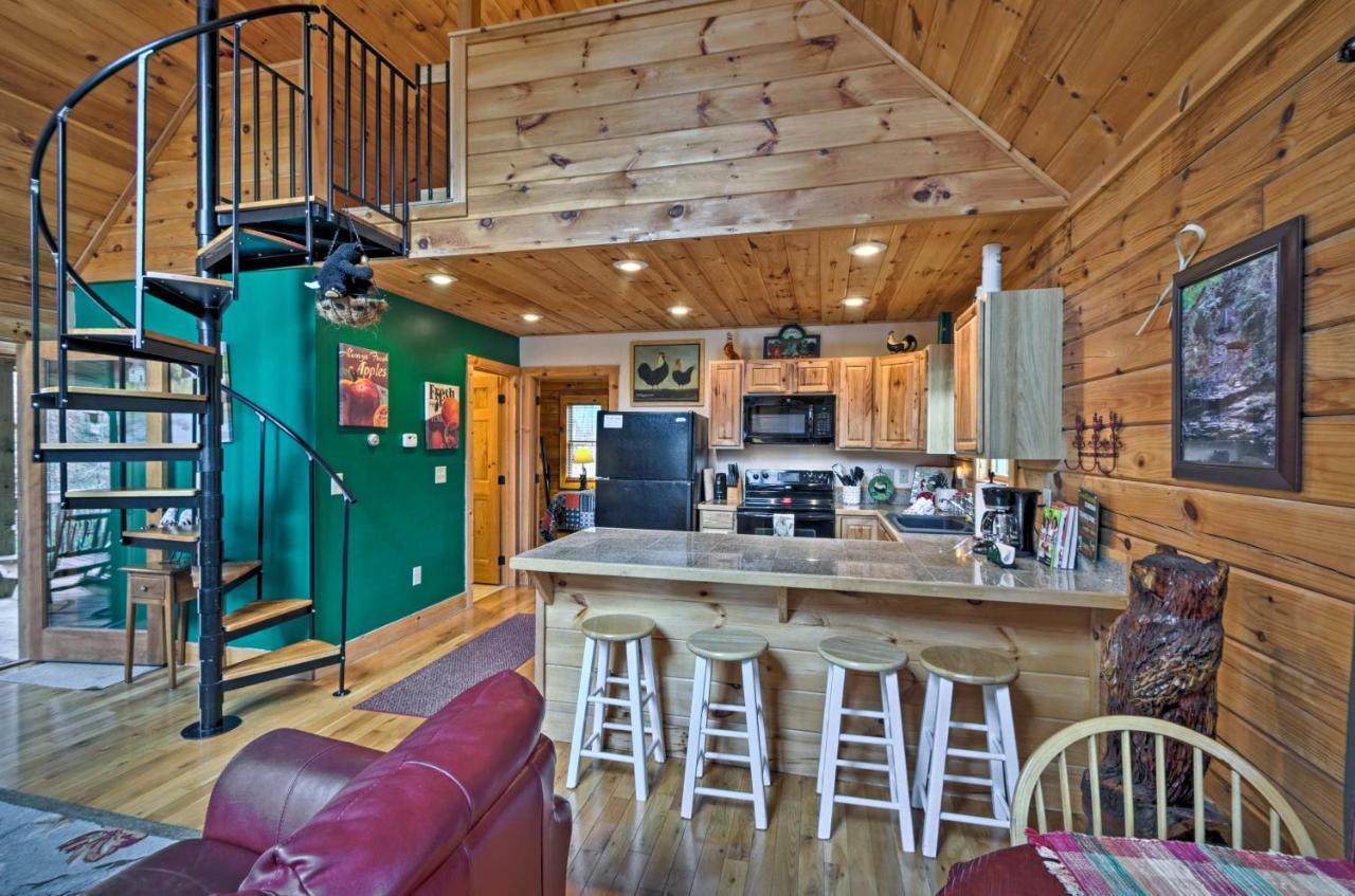 Bryson City Vacation Rental With Hot Tub And Fire Pit! Екстер'єр фото
