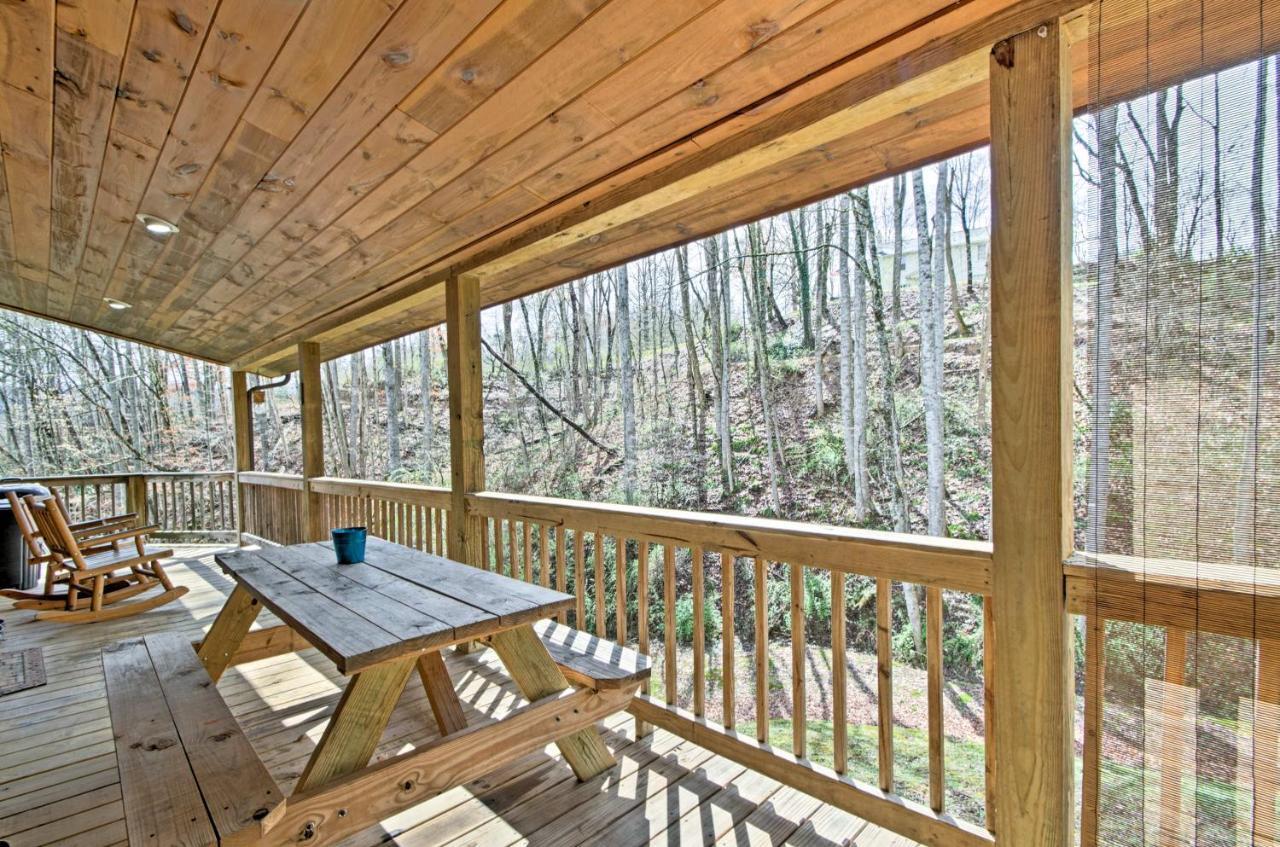 Bryson City Vacation Rental With Hot Tub And Fire Pit! Екстер'єр фото